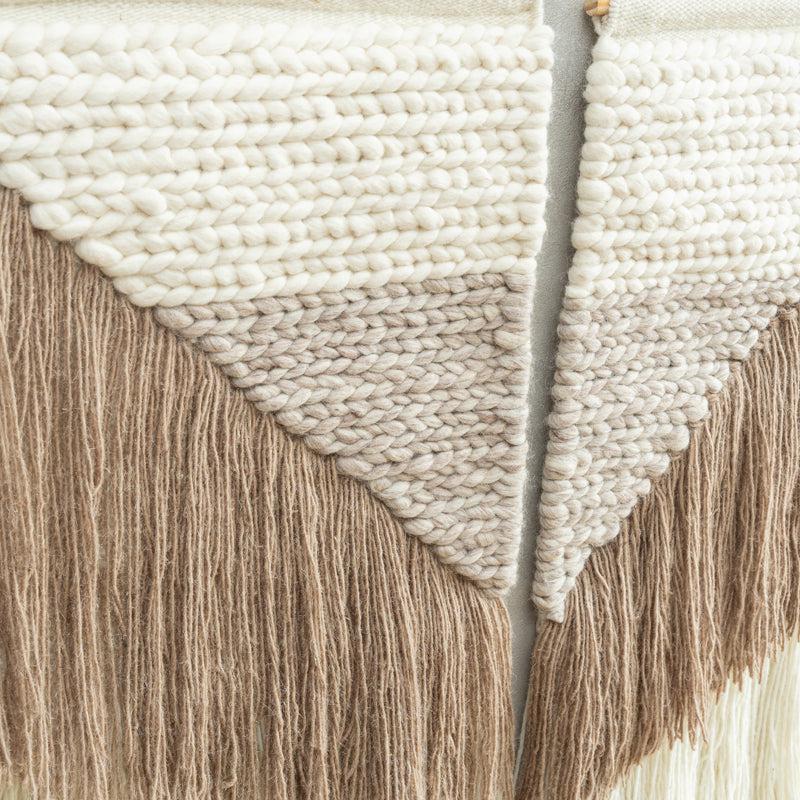 Haldir Handwoven Woolen Wall Accent - Set Of Two media 5