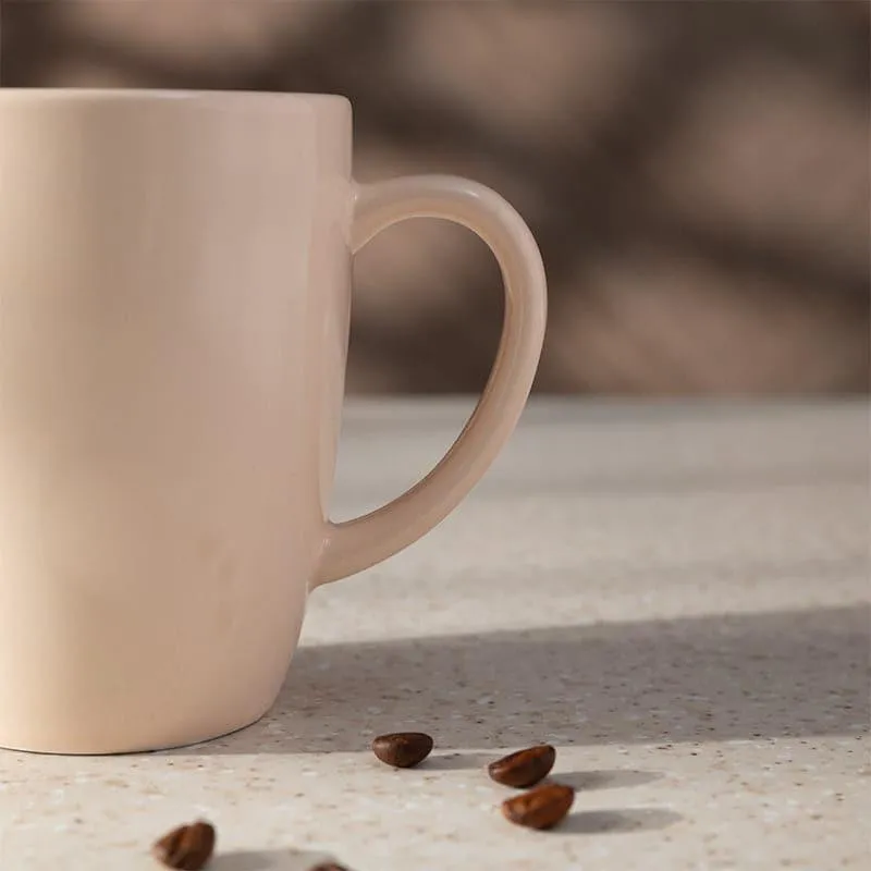 Yuvara Porcelain Coffee Mug (295 mL) - White media 3