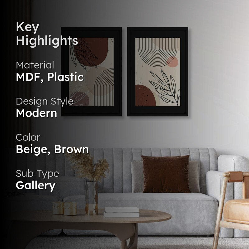 Nature Mix Wall Art - Set Of Two media 2