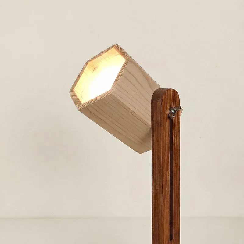 SoftCore Wooden Table Lamp - Brown media 7