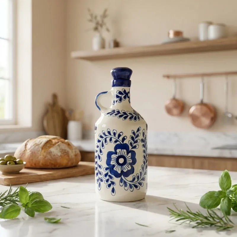 Artisan Drizzle Ceramic Oil Dispenser - 1000 mL media 1