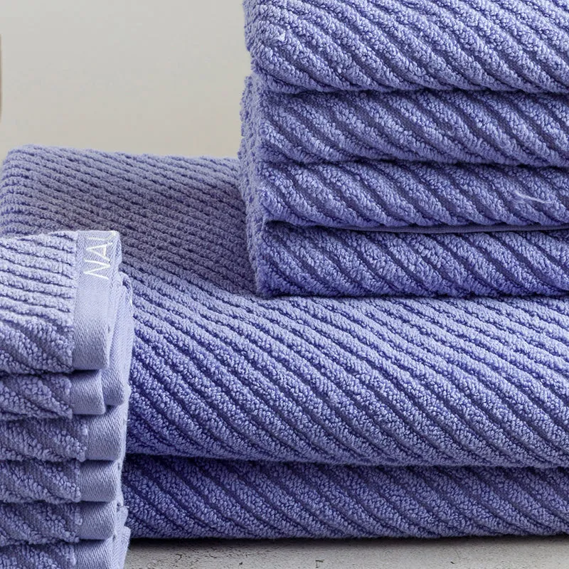 Nautica Riviera Soft Cotton Towel Set (Light Blue) - Set Of Fourteen media 5