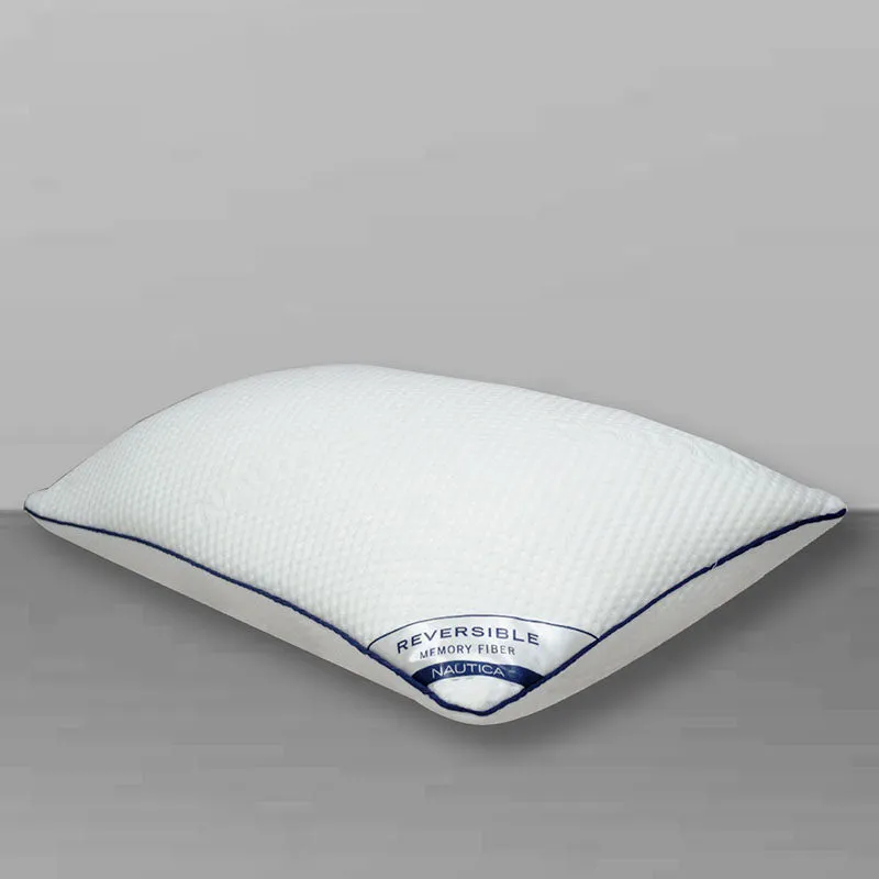 Nautica Plush Pulse Reversible Solid Pillow Filler media 3