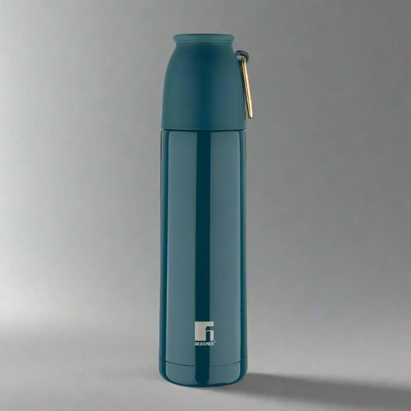 Bergner Walking Thermosteel Hot and Cold Flask (Green) -500 mL media 1