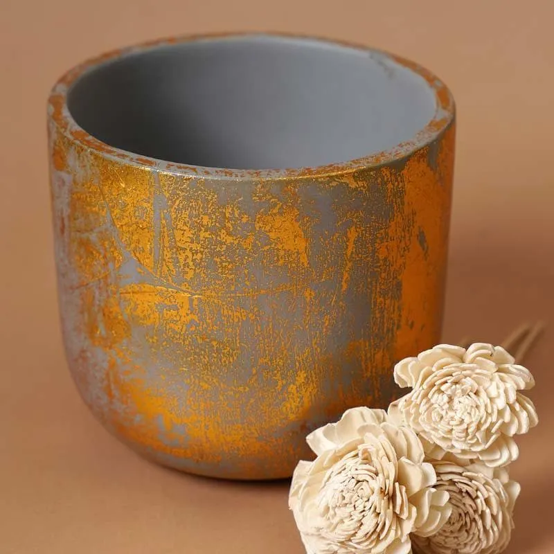 Gold Embossed Planter media 5