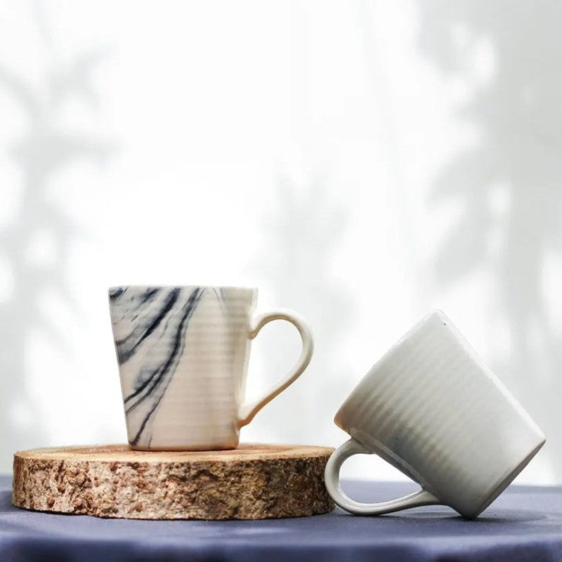 Betawi Ceramic Tea Cup (240 mL Each) - Set of Two - Set of Two