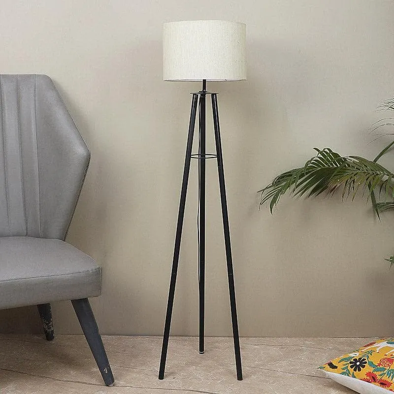 Natura Casper Floor Lamp - Ivory media 3