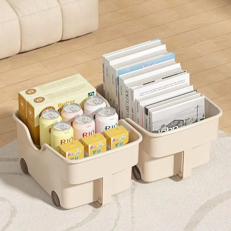 SleekStore Plastic Organizers With Wheels - Set Of Two media 3