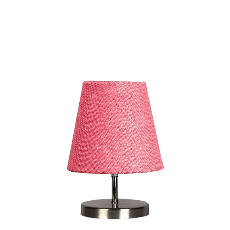 Vidro Jute Table Lamp - Pink,Silver media 4