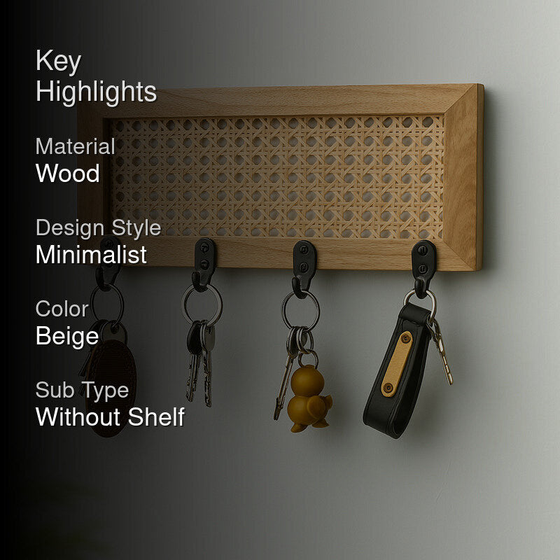 WickerSort Rattan Key Holder media 2