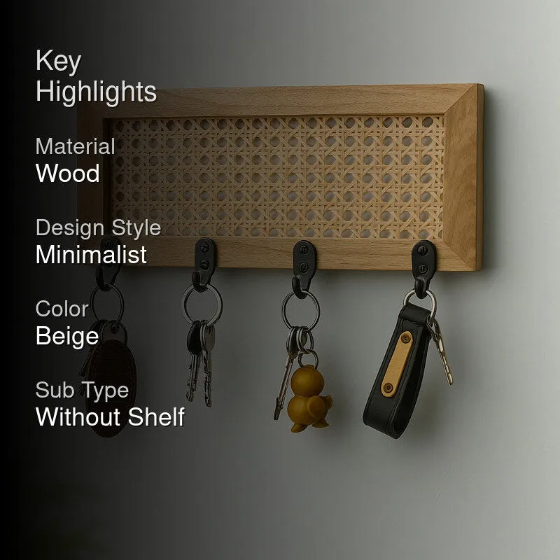 WickerSort Rattan Key Holder media 2