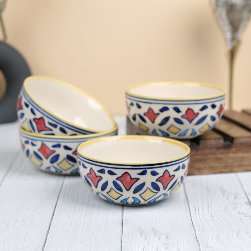 Ruhani Snack Bowl (350 mL) - Set Of Four