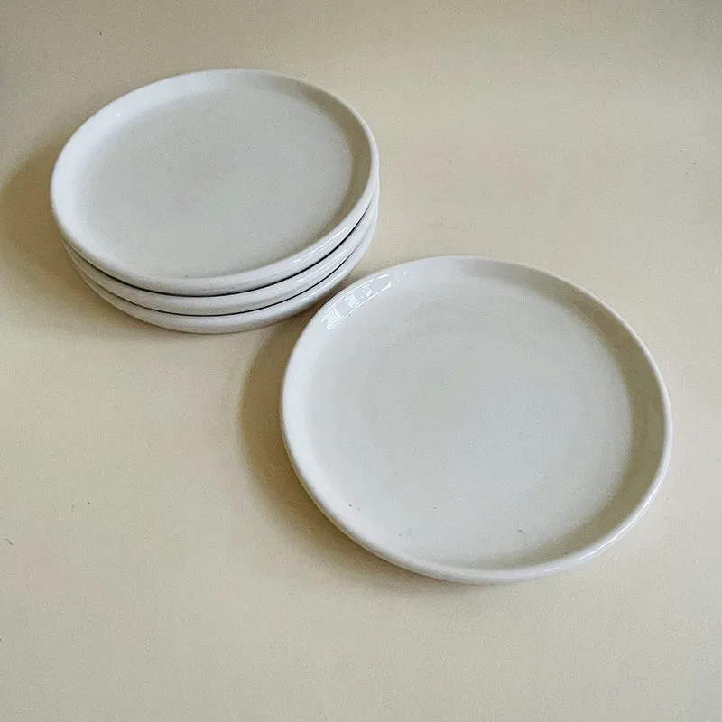 Aurale Ceramic Quarter Plate (White) - Set Of Two media 5
