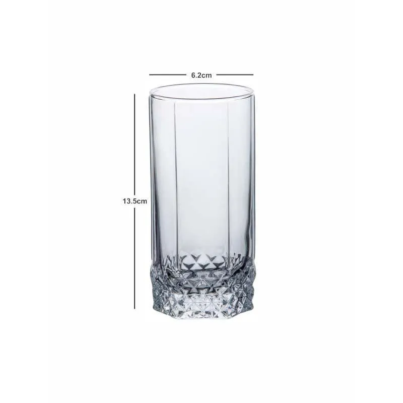 Pasabahce Tiyna Glass Tumbler (290 ML) - Set Of Six media 5