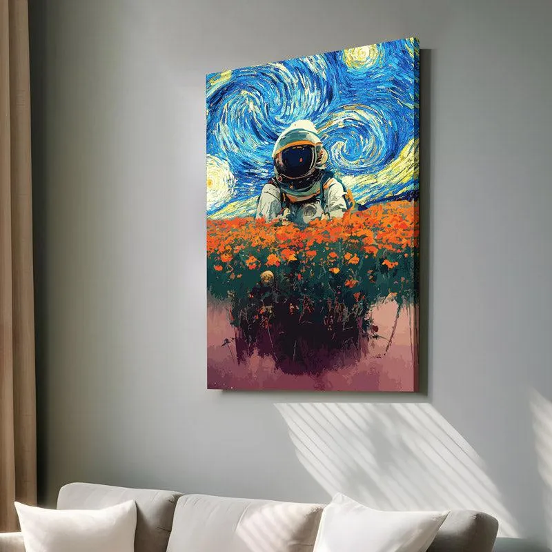 Abstract Astra Garden Wall Painting media 3