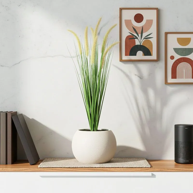 Everleaf Grove Artificial Plant With Black Plastic Pot media 1
