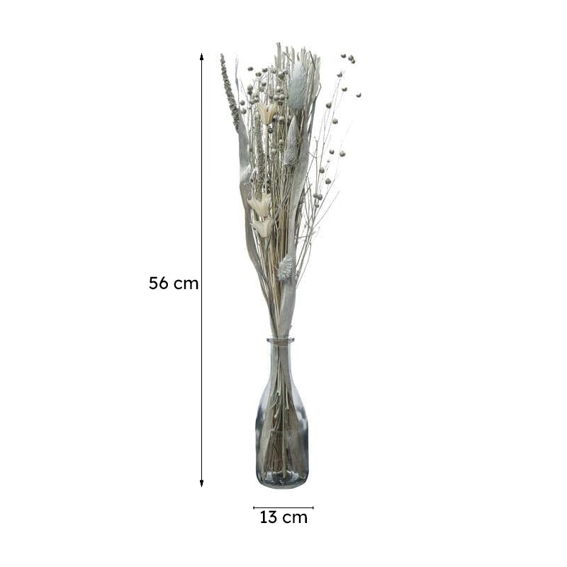 Isoline Vase With Dry Flowers media 5