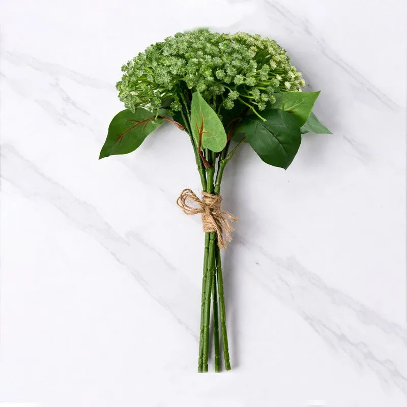 Meadow Bloom Plastic Artificial Flower - Set Of Four media 3