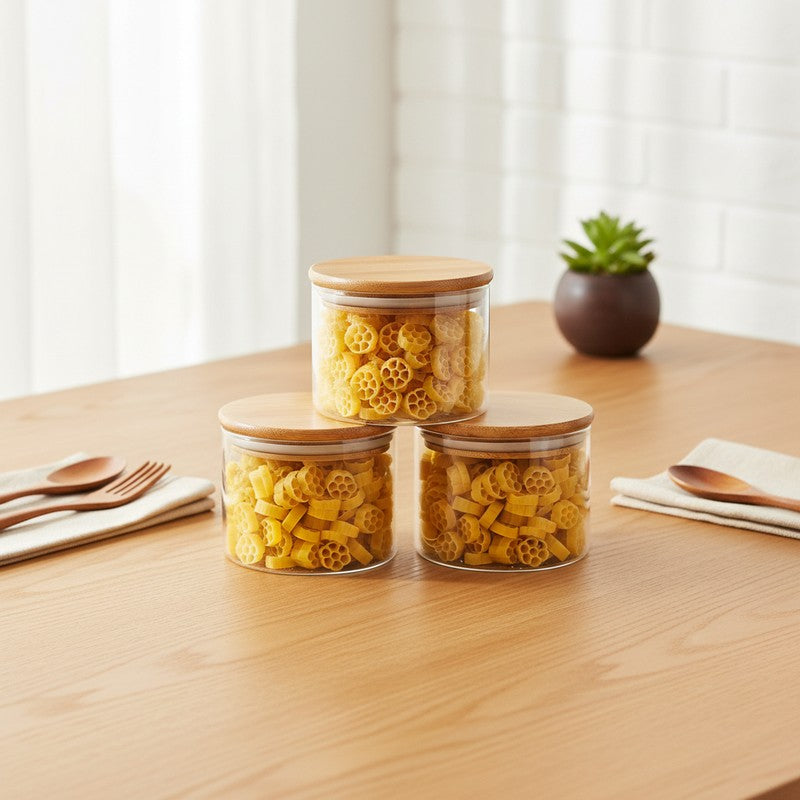 Conti Glass Jar (300 mL Each) - Set Of Three media 3