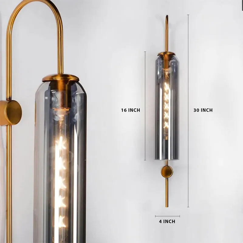 Loft Drop Metal & Glass Wall Lamp media 8