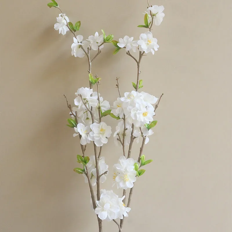 Lunis Artificial Flower Stick (White) - Set Of Two media 3