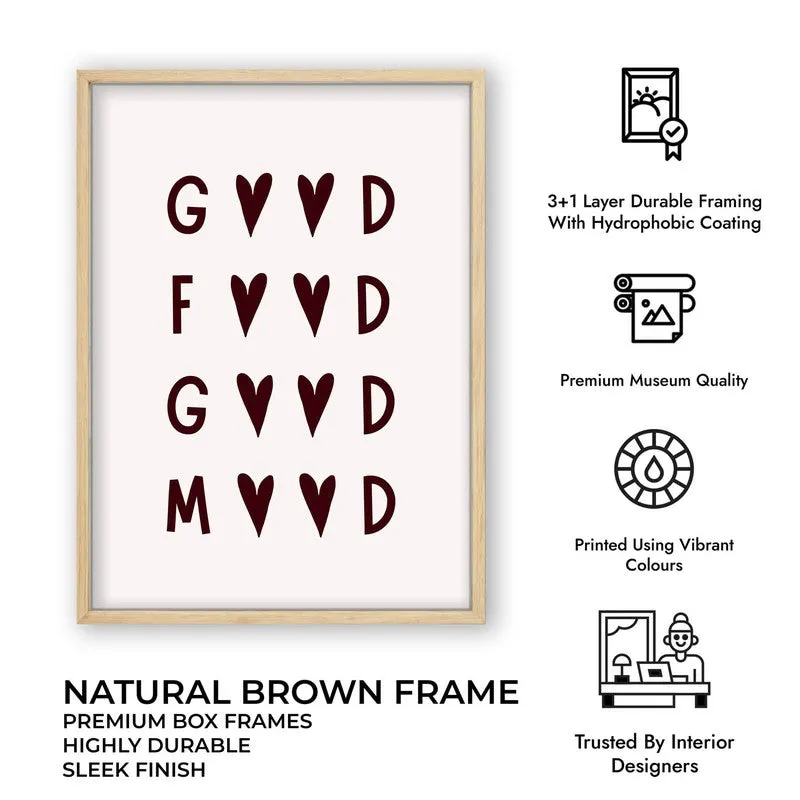 Kitchen Quotes Archival Canvas Wall Art - Brown media 12