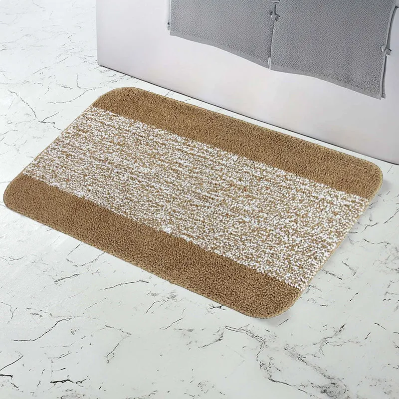 Marvis Anti Skid Bath Mat (Beige) - Set Of Four media 3