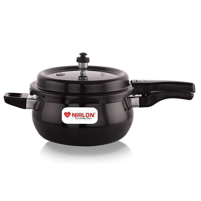 Nirlon Classic Black Outer Lid Pressure Cooker - 5000 mL media 7