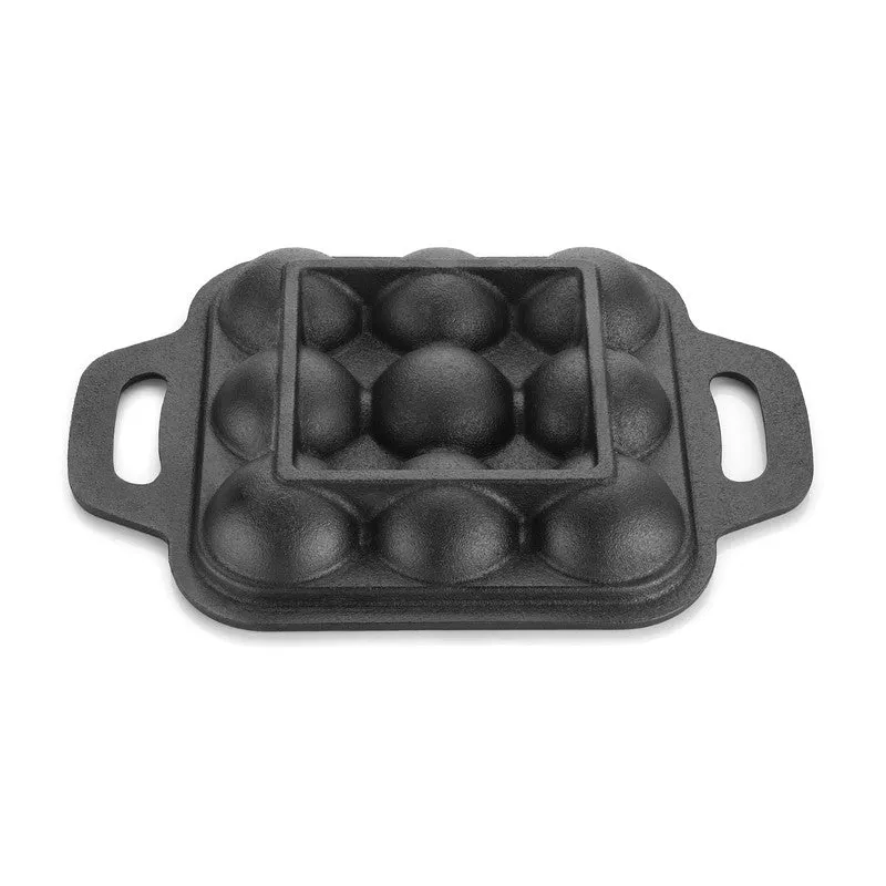 Gripappe Square Cast Iron Paniyaram Pan media 4