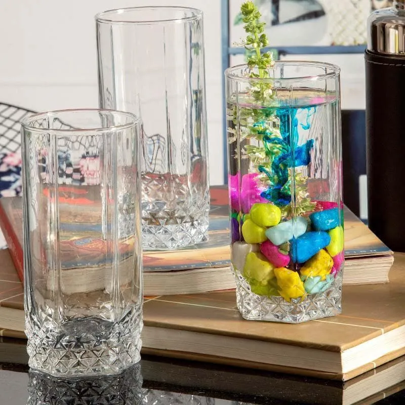 Pasabahce Tiyna Glass Tumbler (290 ML) - Set Of Six media 3