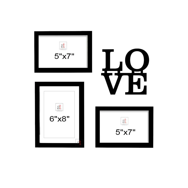 Sweet Love Moment Plastic Photo Frame - Set Of Four media 5