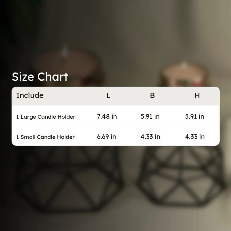 GeoGlow Candle Holder - Set Of Two media 7