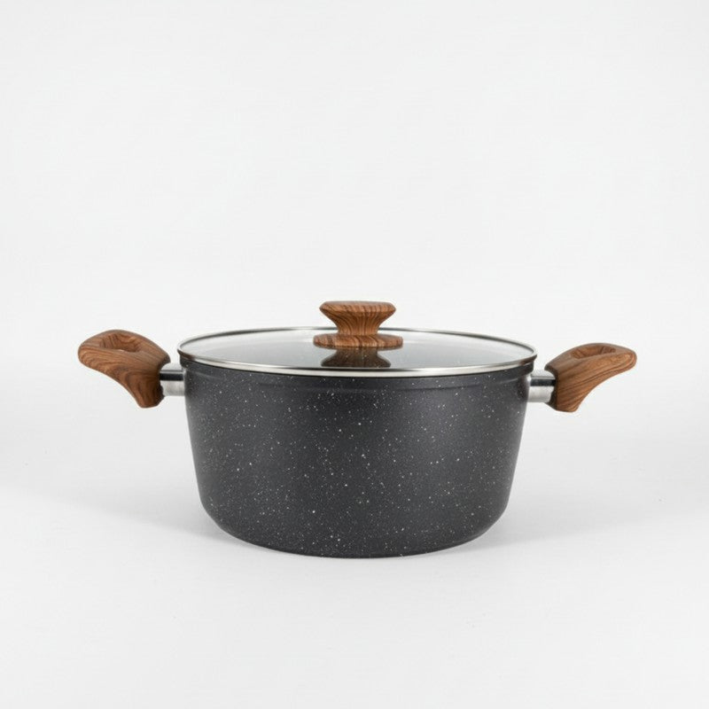Salford Non Stick Casserole with Lid - Black media 3