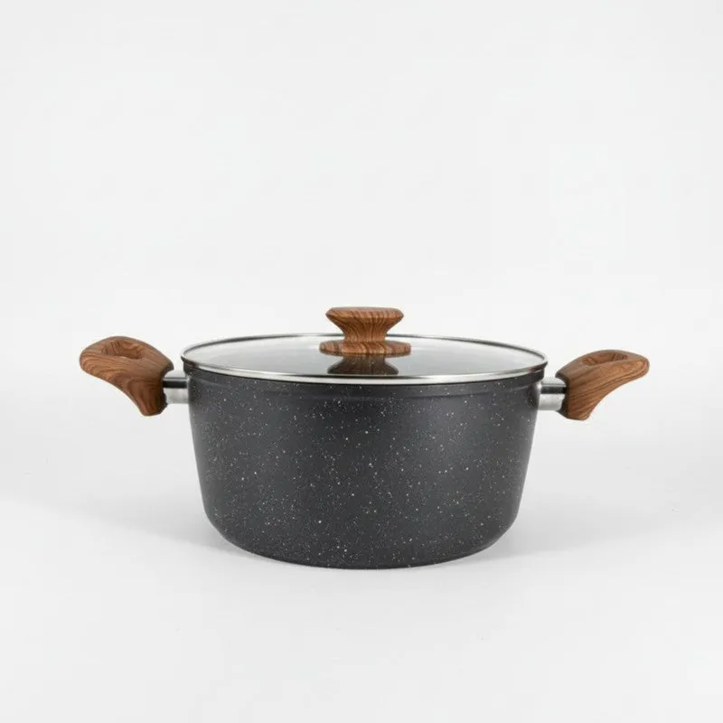 Salford Non Stick Casserole with Lid - Black media 3