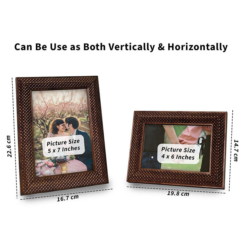 Pavela Photo Frame (Brown) - Set Of Two media 6