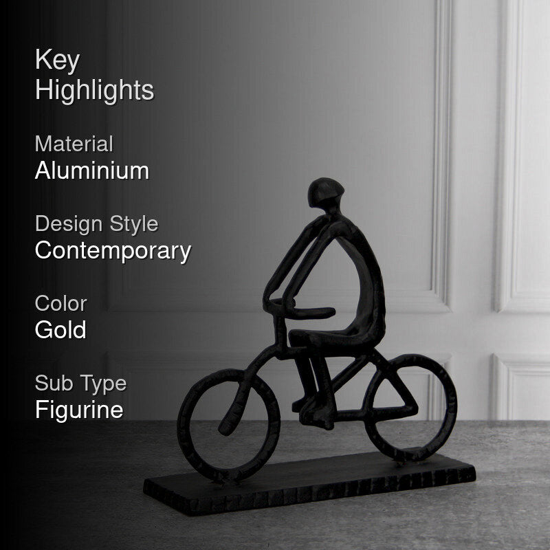 Cycling All Day Showpiece - Black image 2