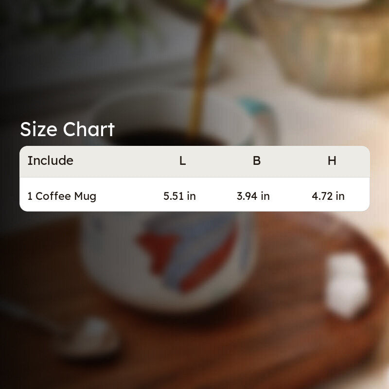 Stripe & Stem Ceramic Coffee Mug (385 mL) media 7