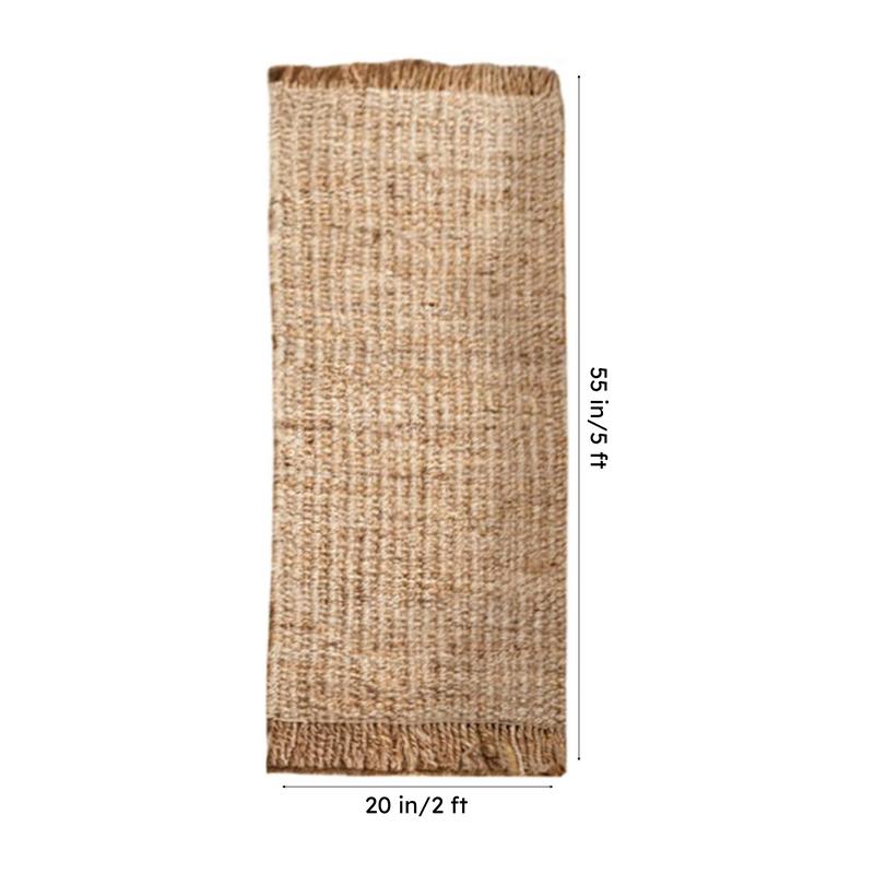 Avara Hand Woven Cotton Runner Rug media 7