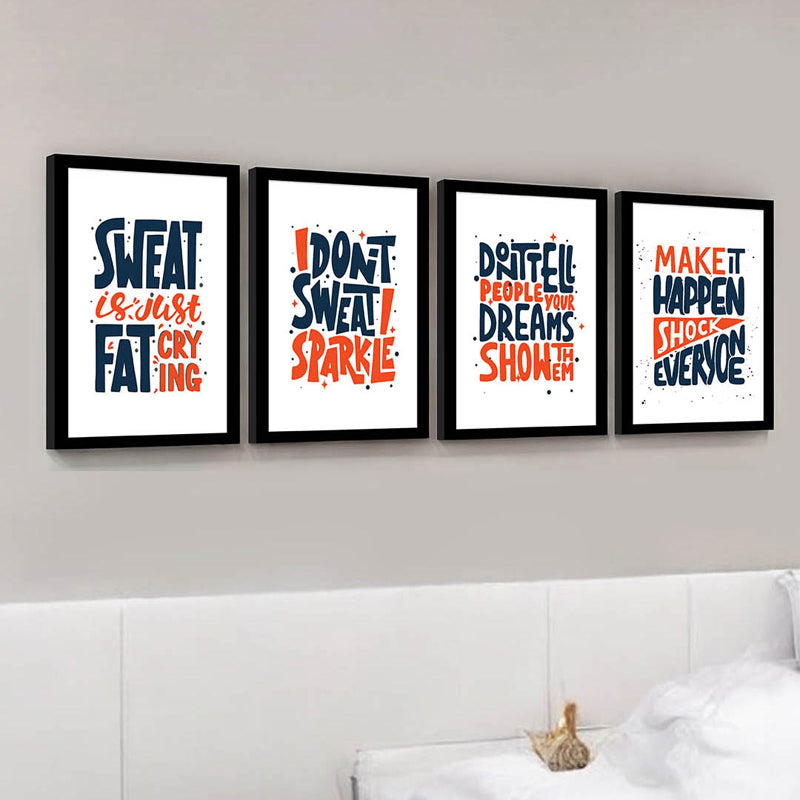 Make It Happen Wall Art - Set Of Six media 5