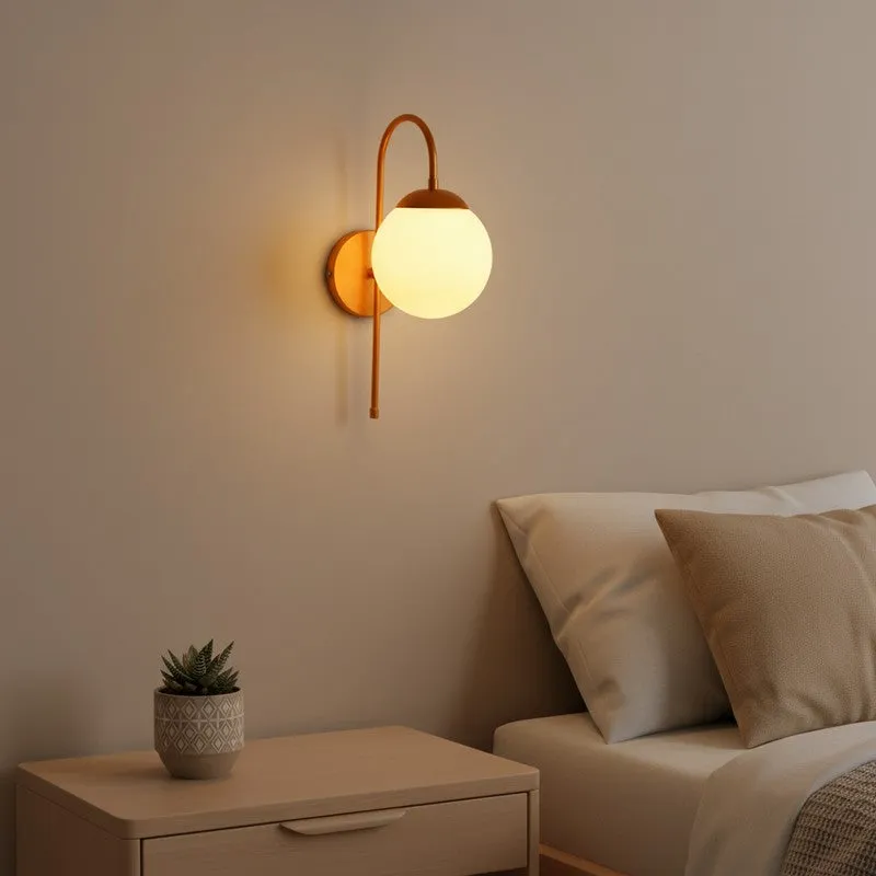 Halo Sphere Iron Wall Lamp media 1