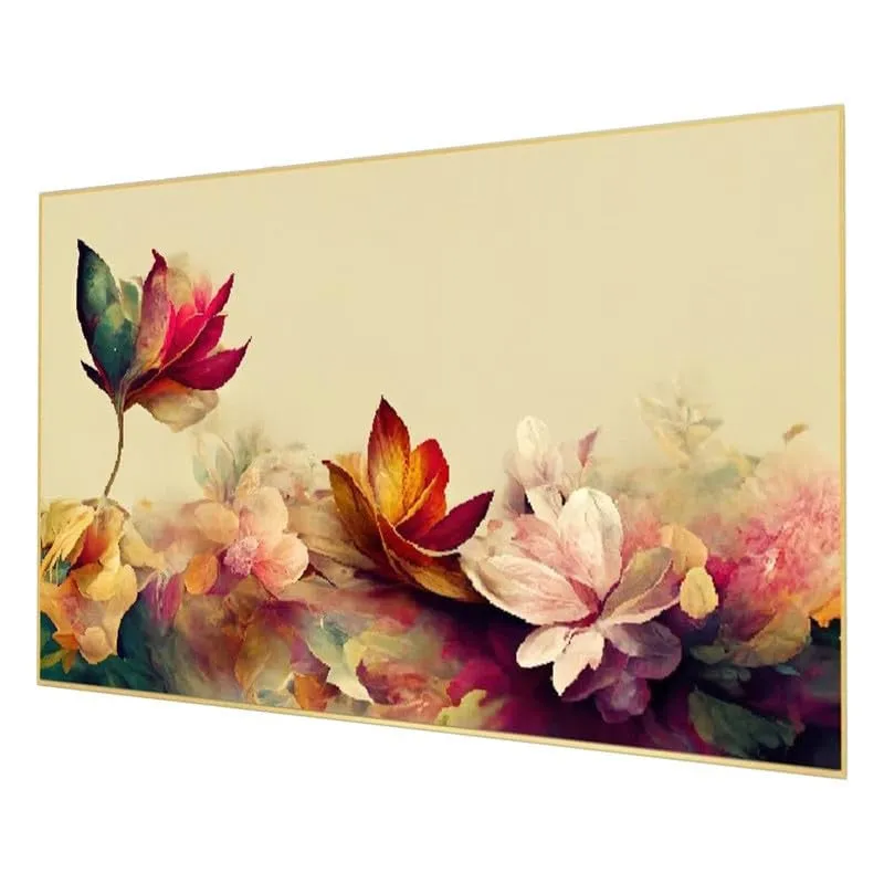 Blush Garden Canvas Wall Painting With Frame media 5