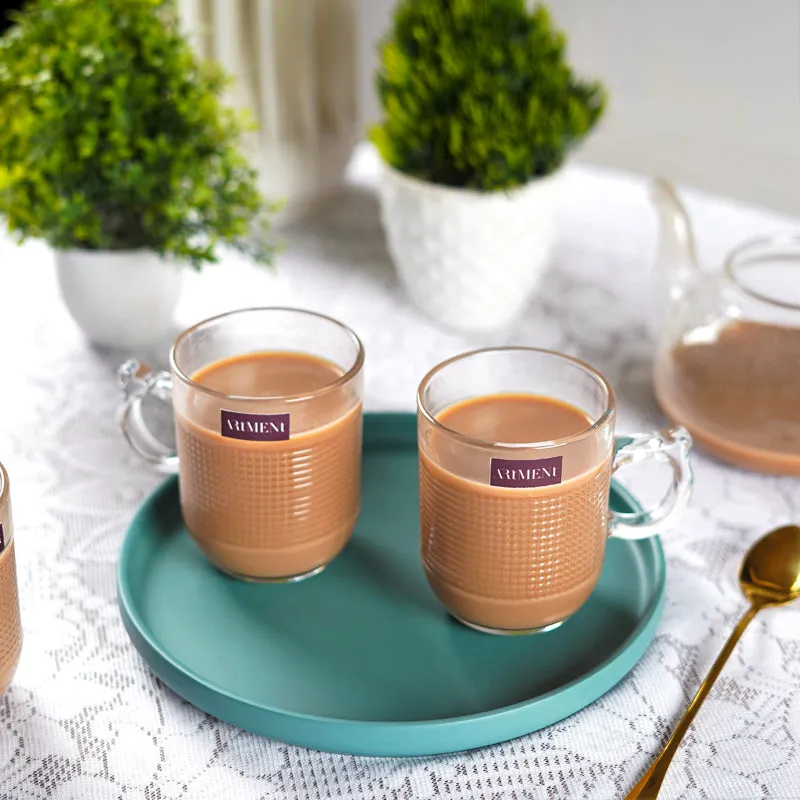 Auster Drinking Glass(250 mL) - Set Of Six media 4