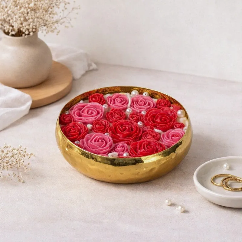 Rose Garden Luxe Soy Wax Candle media 1