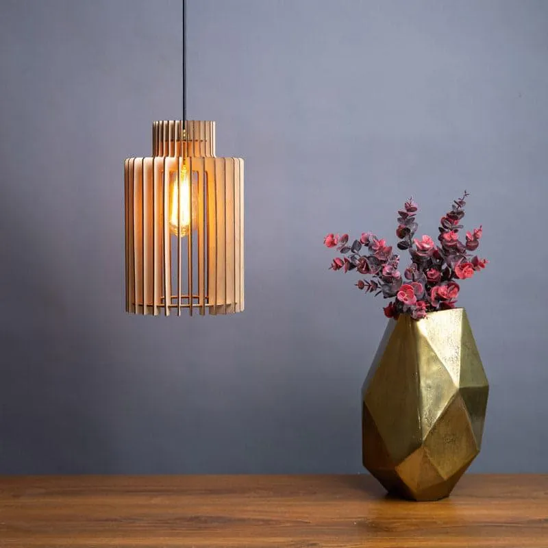 Miyabi Wooden Ceiling Lamp media 1