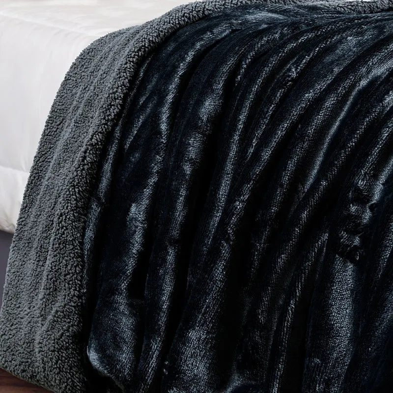 Casselle Reversible Blanket - Grey media 6