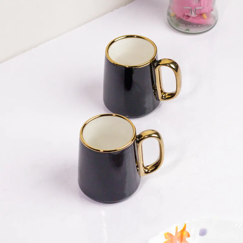 Onyx Porcelain Coffee Mug (380 mL Each) - Set Of Two media 3