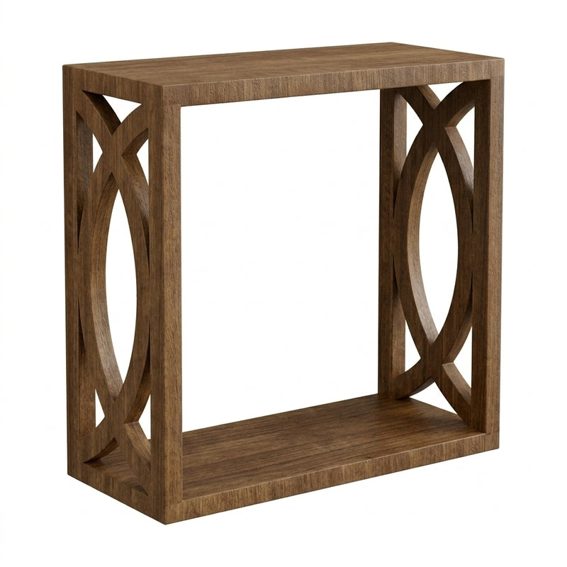 Eclectic Exhibitors Wall Shelf - Brown - Set Of Three media 5
