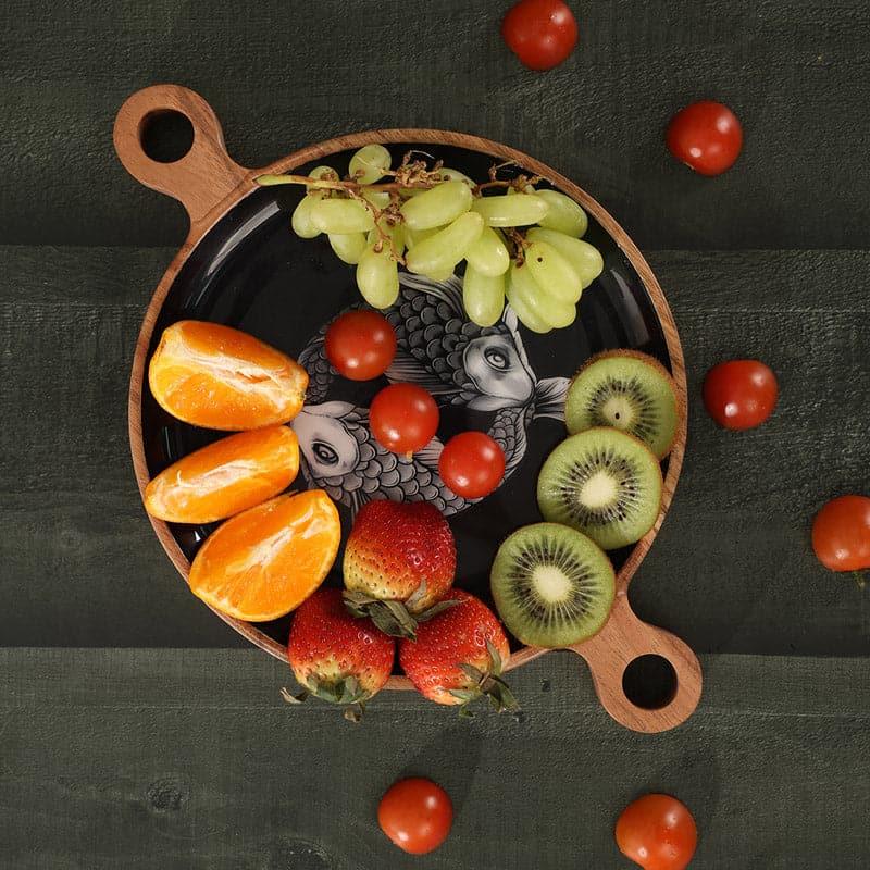 Fish Twin Wooden Platter media 3