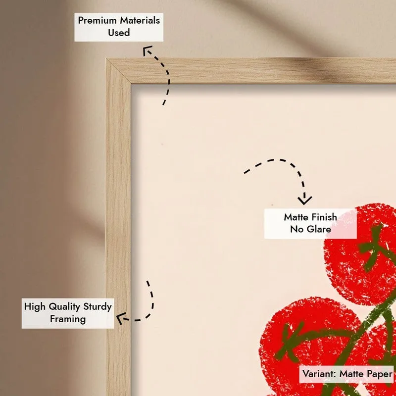 Freshly Picked Archival Canvas Wall Art - Brown media 9