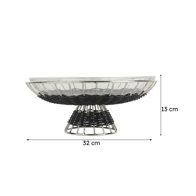 Elowen Regent Fruit Bowls - Silver media 8